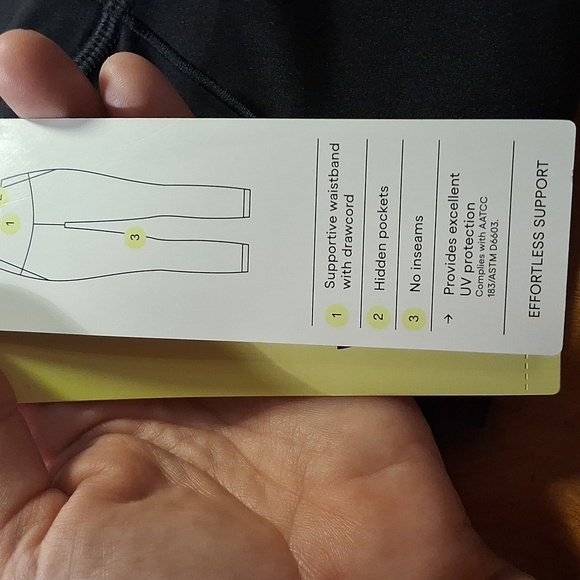 all In Motion Black Yoga Workout Pants Size Large - Picture 6 of 12